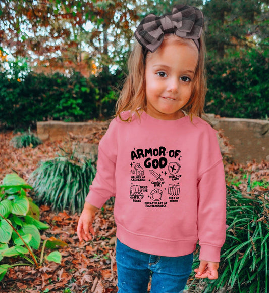 ARMOR OF GOD TODDLER SWEATSHIRT