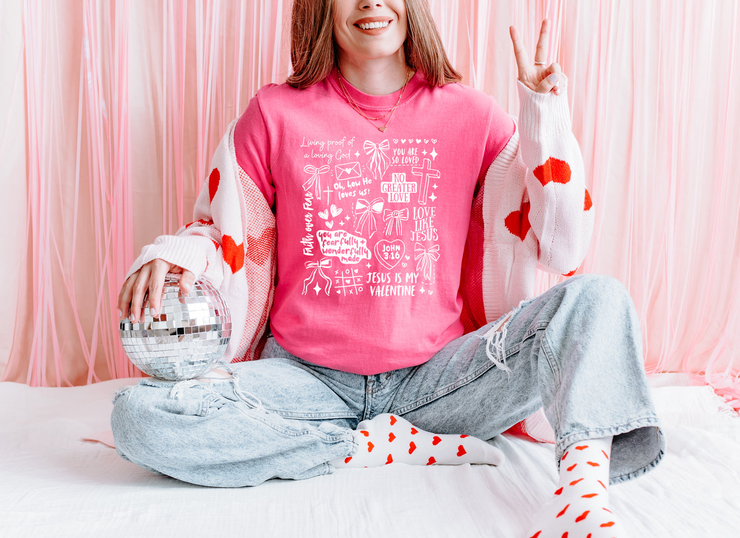 JESUS IS MY VALENTINE UNISEX TEE