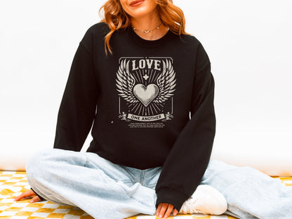 LOVE ONE ANOTHER UNISEX SWEATSHIRT