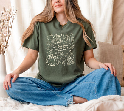 SHE LOVES JESUS AND THE FALL SEASON TOO UNISEX TEE