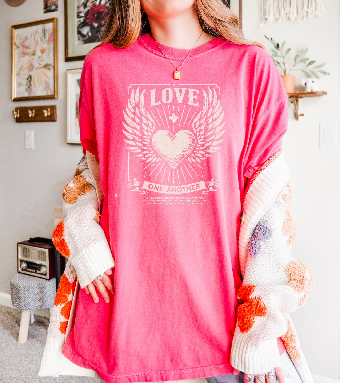 LOVE ONE ANOTHER UNISEX TEE