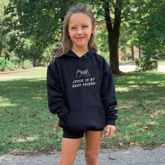 JESUS IS MY BEST FRIEND YOUTH HOODIE