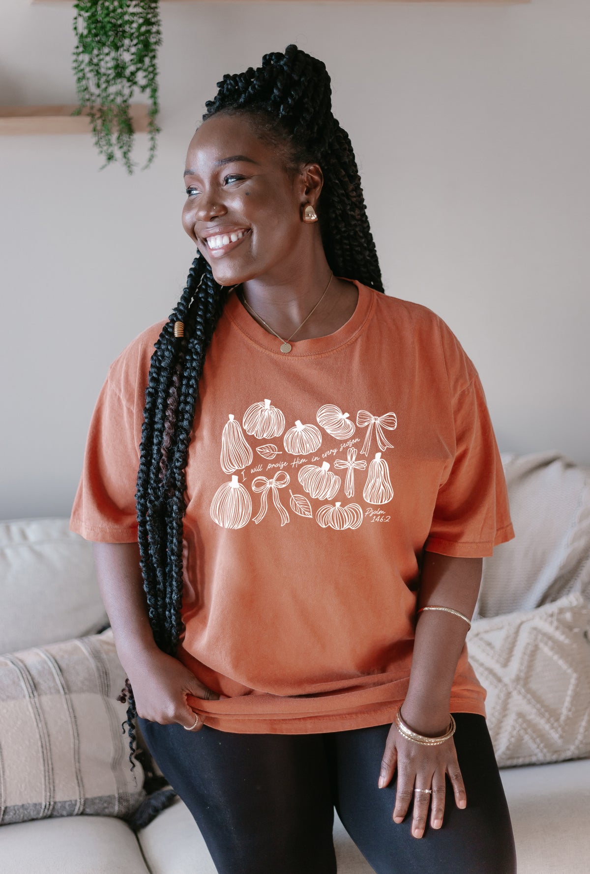FALL "I WILL PRAISE HIM IN EVERY SEASON" UNISEX TEE