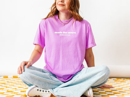 PUFFY MADE FOR MORE NEON COLORS UNISEX TEE