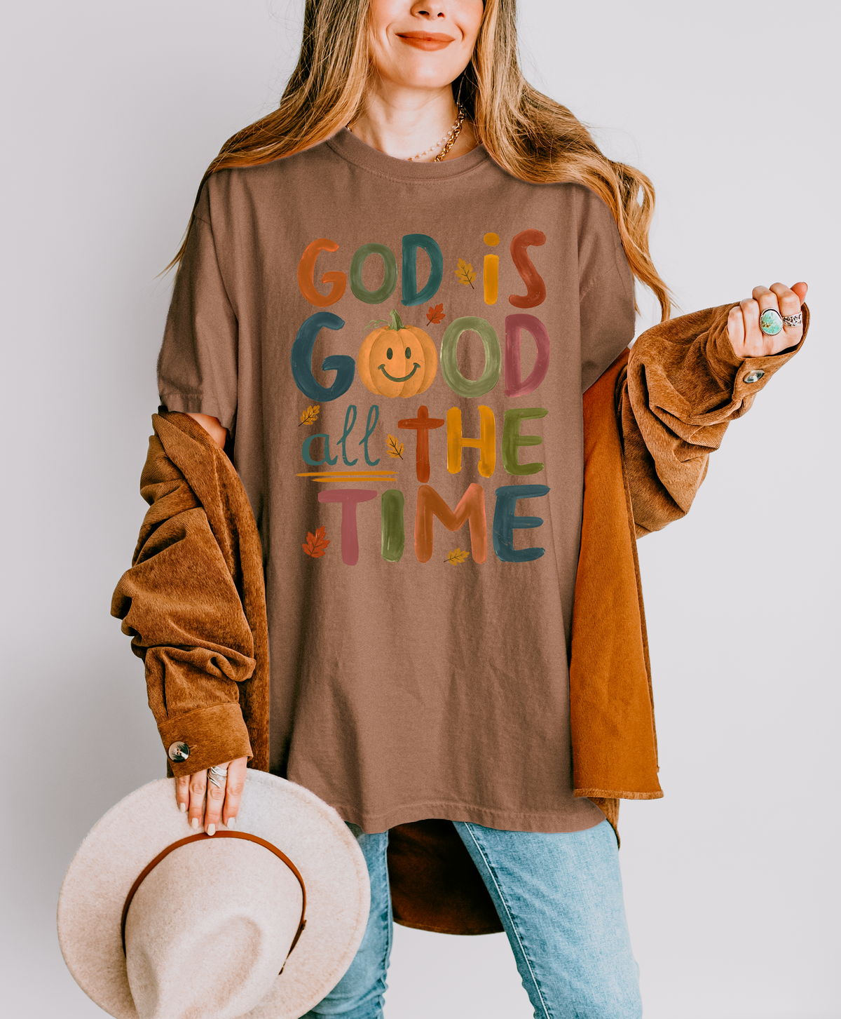 FALL "GOD IS GOOD ALL THE TIME" UNISEX TEE