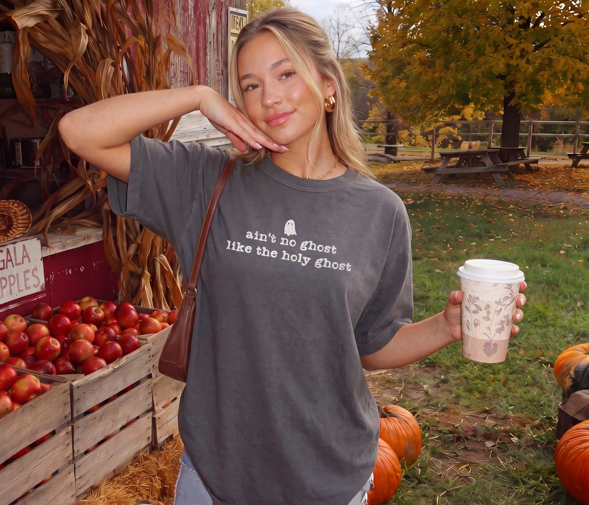 AIN'T NO GHOST LIKE THE HOLY GHOST UNISEX TEE