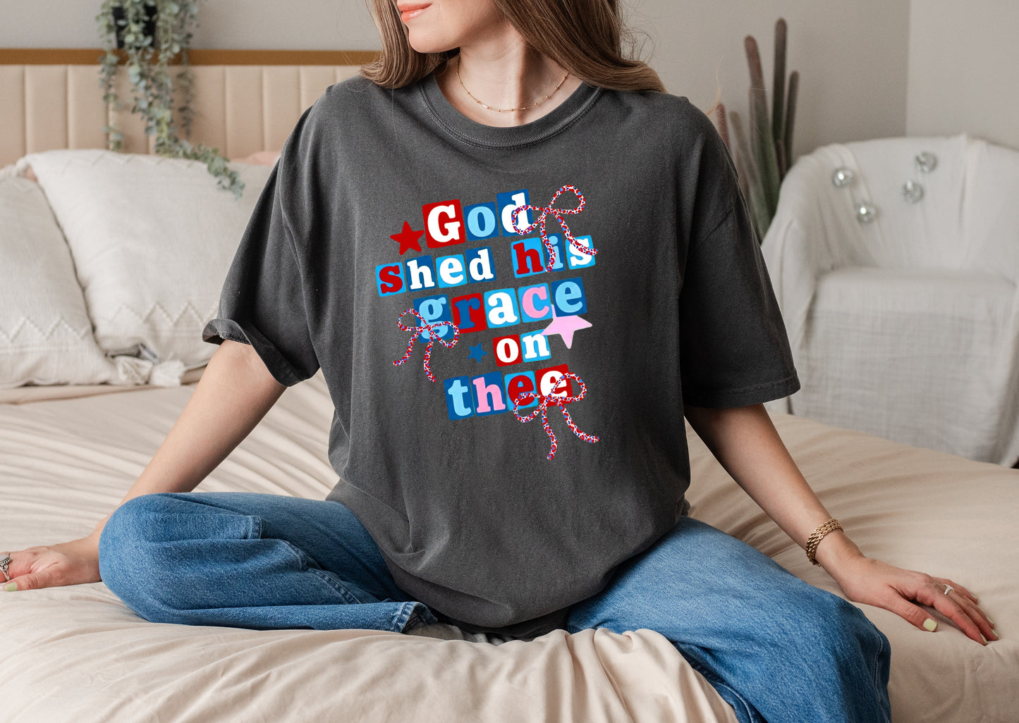 GOD SHED HIS GRACE ON THEE UNISEX TEE