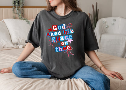 GOD SHED HIS GRACE ON THEE UNISEX TEE