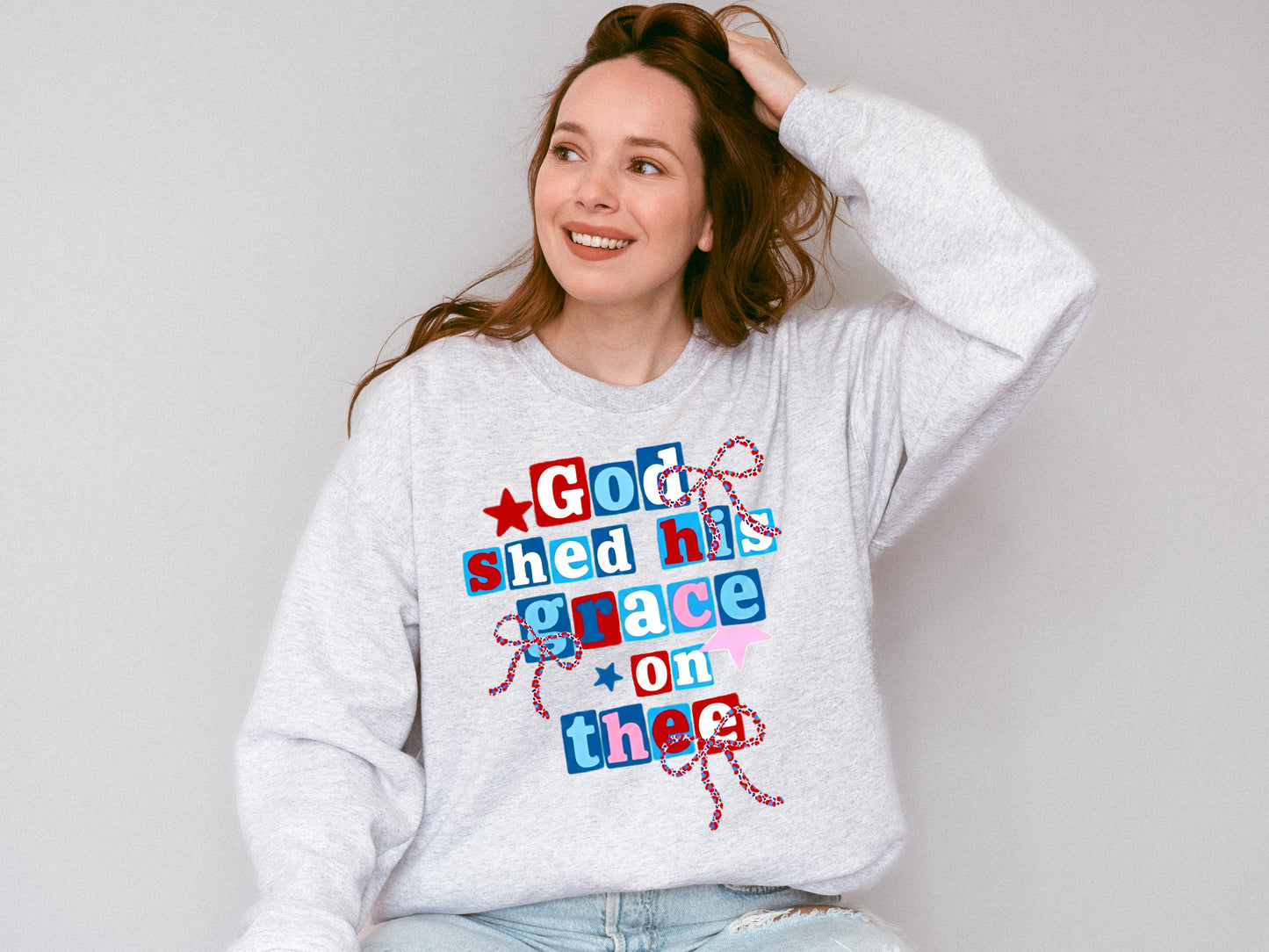 GOD SHED HIS GRACE ON THEE UNISEX SWEATSHIRT