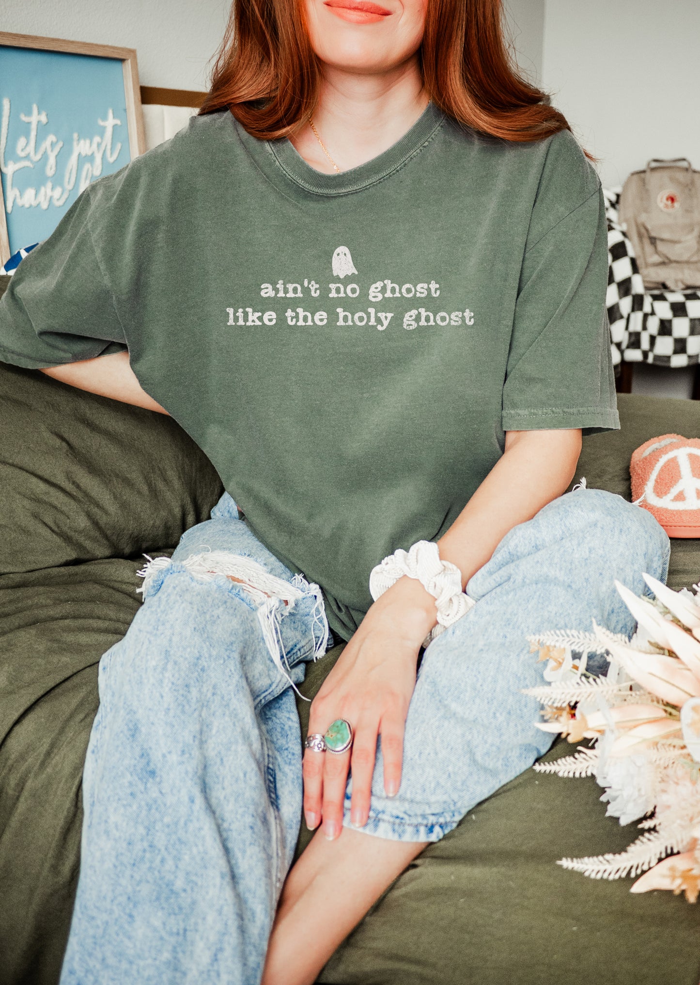 AIN'T NO GHOST LIKE THE HOLY GHOST UNISEX TEE