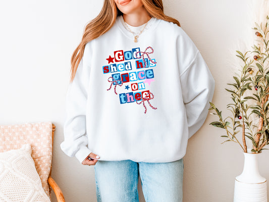 GOD SHED HIS GRACE ON THEE UNISEX SWEATSHIRT