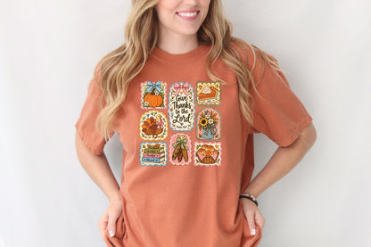 GIVE THANKS TO THE LORD COLLAGE UNISEX TEE