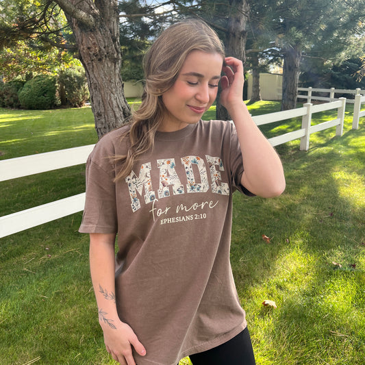 MADE FOR MORE UNISEX TEE