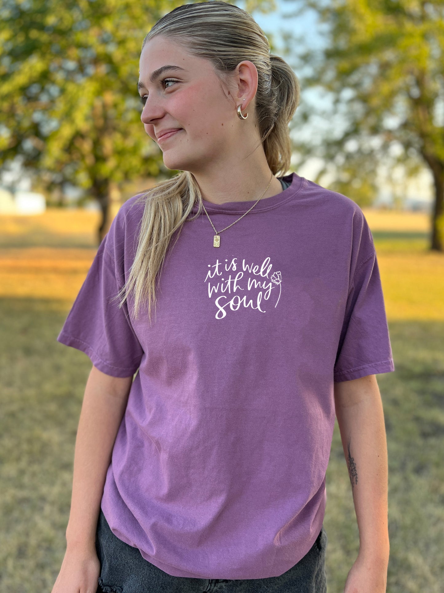 IT IS WELL WITH MY SOUL UNISEX TEE