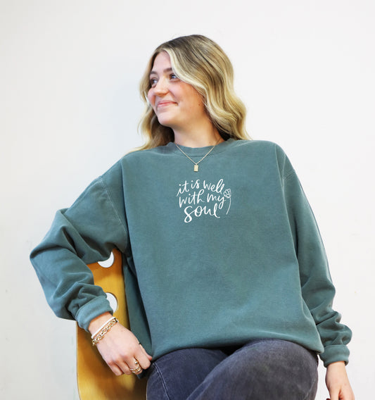 IT IS WELL WITH MY SOUL UNISEX SWEATSHIRT