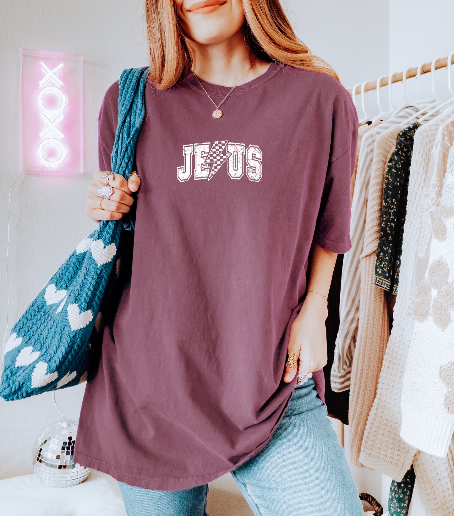 JESUS RETRO UNISEX TEE
