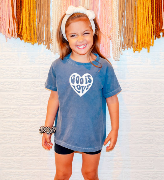 PUFFY GOD IS LOVE YOUTH TEE