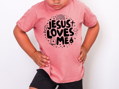 JESUS LOVES ME TODDLER TEE