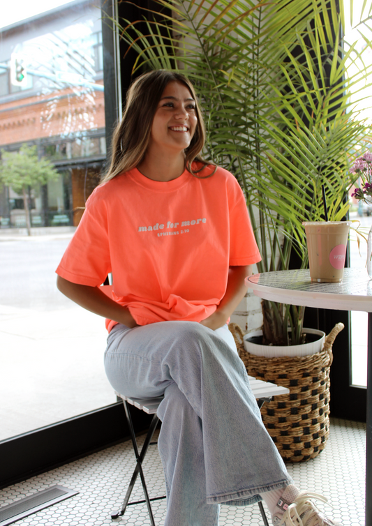 PUFFY MADE FOR MORE NEON COLORS UNISEX TEE