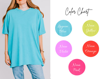 PUFFY JESUS LOVES YOU NEON COLORS UNISEX TEE