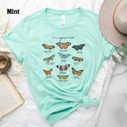 "YOU ARE" BUTTERFLY UNISEX TEE